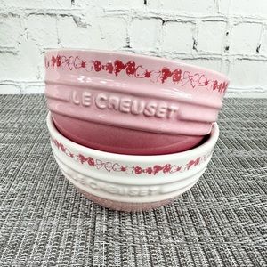 Le Creuset Hello Kitty Bowls Set of 2